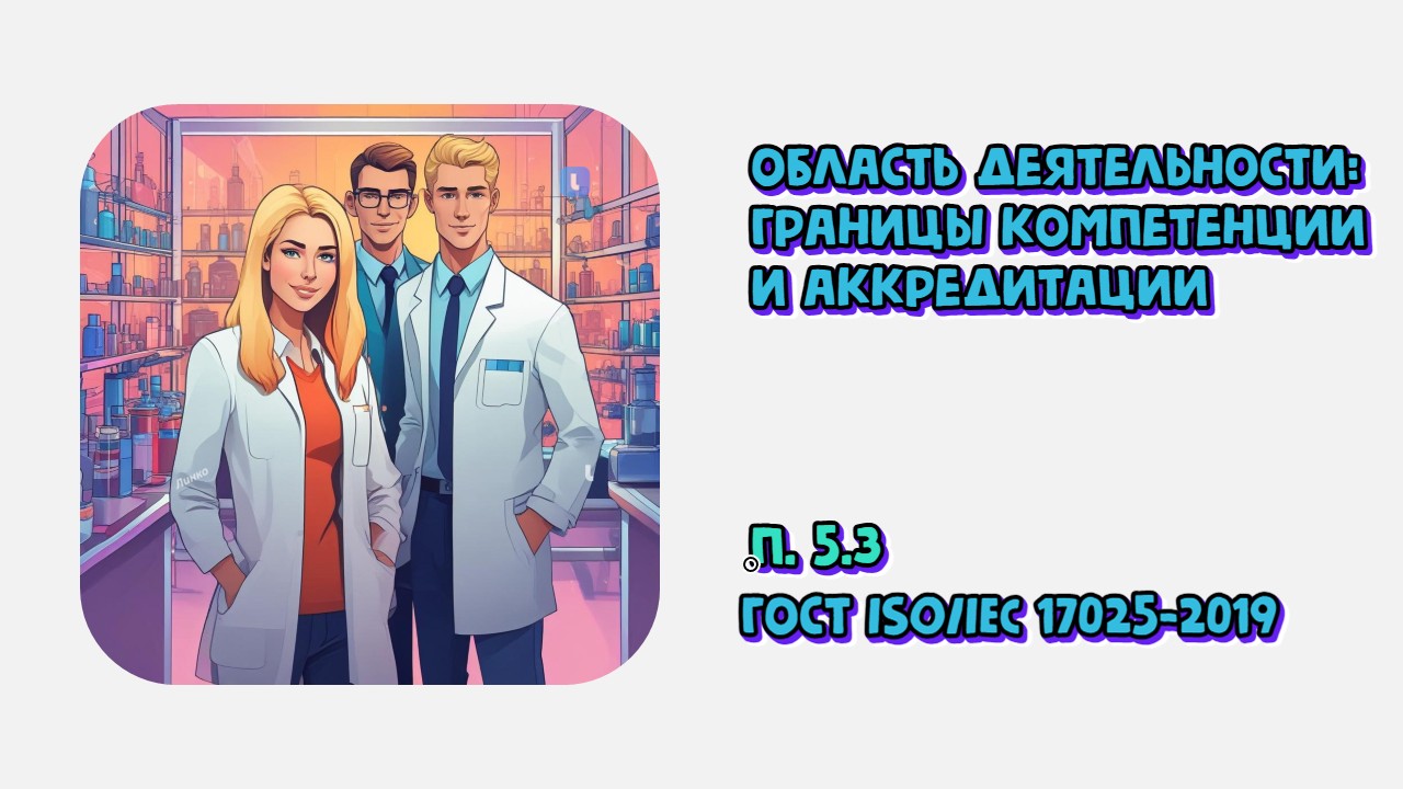 Область деятельности лаборатории: границы компетенции и аккредитации